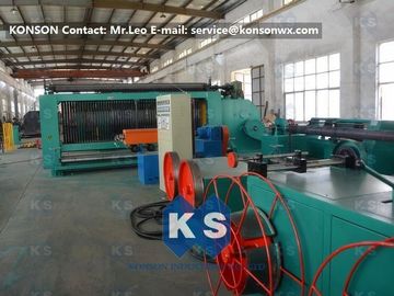Spiral Coiling Gabion Production Line For Making Stone Cage 2 x 1 x 1m