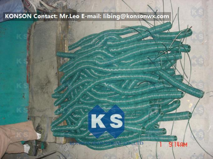 Automatic Cutting Automatic Spiral Wire Coiling Machine Spring Wire Machinery Gabions Line