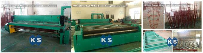 Heavy Duty Gabion Mesh Reno Mattress Machine , Gabion Box / Wall / Fence Making Line