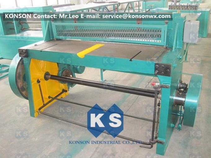 Automatic Gabion Box Machine Making Hexagonal Fence With Automatic Stop System