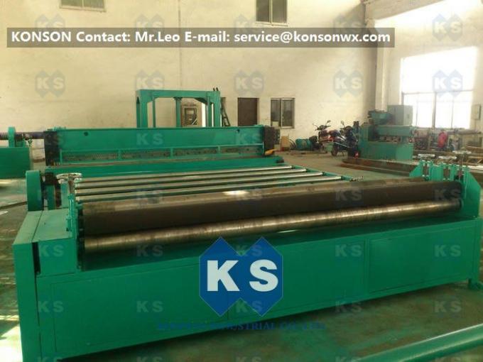 High-Speed Gabion Production Line Netting Sheet Cutting Machinery 7.5kw 4300mm