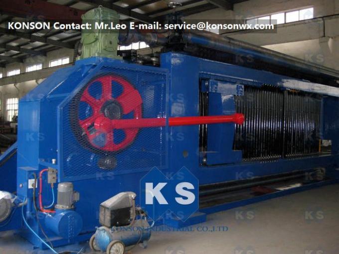 Automatic Gabion Production Line , Durable Gabion Net Welded Wire Mesh Machine