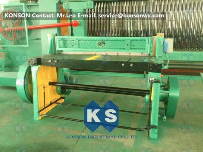 Reliable Hexagonal Wire Netting Machine Making Stone Gabion Cages