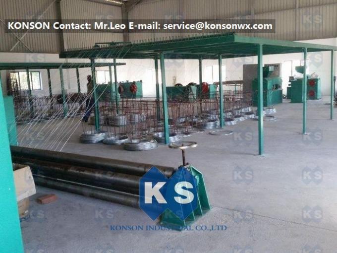 Hexagonal Wire Netting Weaving Machine Gabion Production Line With Overload Protect Clutch