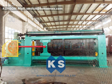 Smooth Running Gabion Box Machine Turbine Protection System Producing Rate &gt;3.8 M / Min