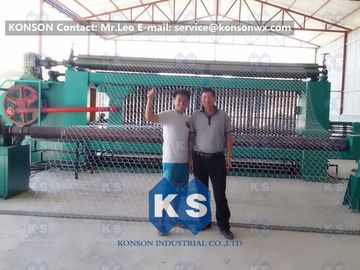 Galvanized Gabion Production Line With Accurate Mesh With PLC Control System
