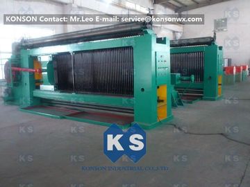 Auto High Speed Stone Gabion Mesh Machine With Wire Tension Device