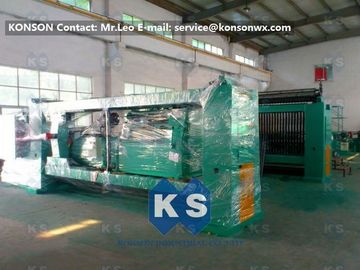 Galvanized And PVC Coated Hexagonal Wire Netting Machine / Gabion Production Line