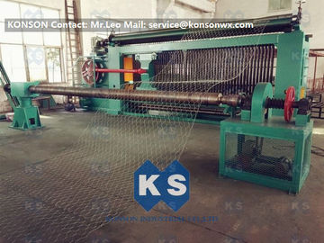 Hexagonal Wire Mesh Machine Woven Wire Mesh Machinery With 95% Aluminium Alloy Wire