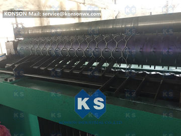 Durable Metal Hexagonal Mesh Machine For Making Gabion Mesh Spiral Coil