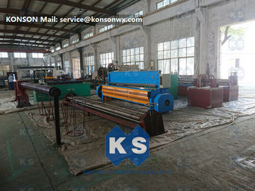 Highly Speed Fence Mesh Gabion Box Machine , Wire Net Making Machine Ks120150-4.0