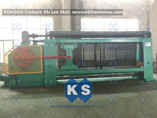 High Speed 25r/Min 80x100mm Mesh Gabion Machine