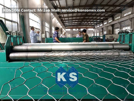 180m/H Wire Dia3200mm Gabion Mesh Machine