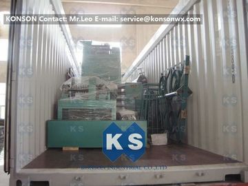 High Speed Durable Gabion Mesh Machine For Galvanized And PVC Coated Wire