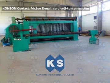 Heavy Duty Hexagonal Wire Mesh Machine 4300mm Max Width Gabion Machine