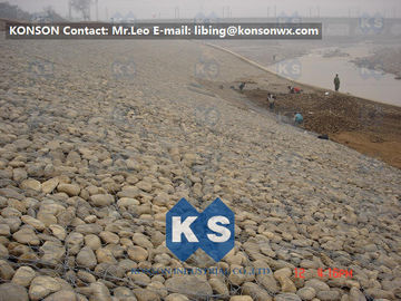 Large Gabion Stone Cage Retaining Wall Guide Gabion Mattresses In Road Building